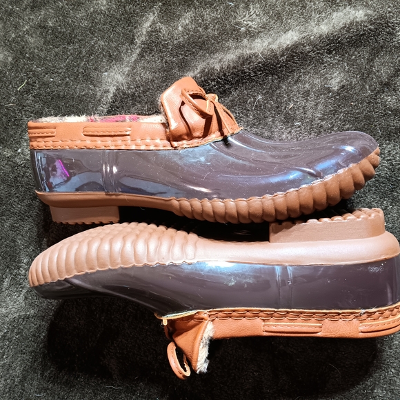 Brown and Purple Kids Shoes - Picture 4 of 9